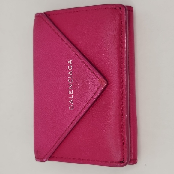 Balenciaga paper mini trifold wallet - Picture 1 of 10